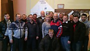 Тренерский состав на турнире по самбо ЗМC М.Казанцева 6 декабря 2014 год